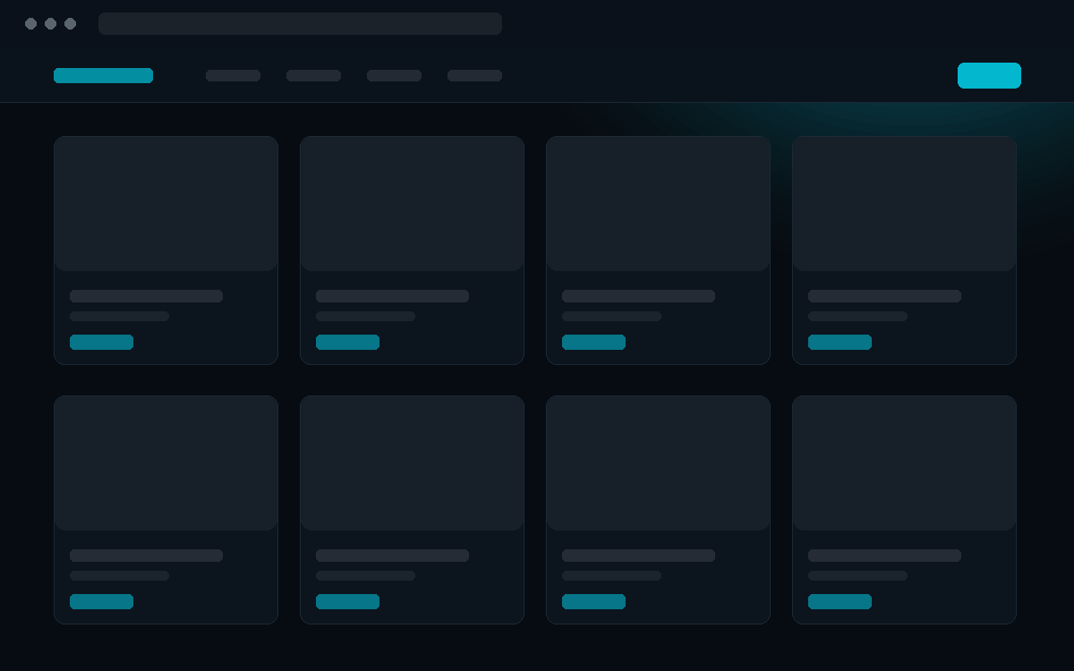 Example layout: Shop — catalogue