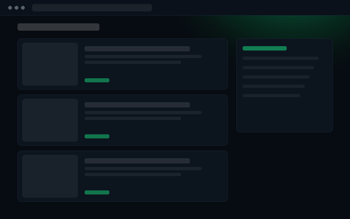 Przykładowy układ: Portal, blog